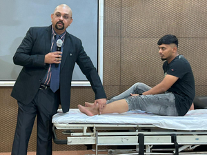 Pune kabaddi player gets cadaveric allograft to repair broken ankle tendons | Pune kabaddi player gets cadaveric allograft to repair broken ankle tendons
