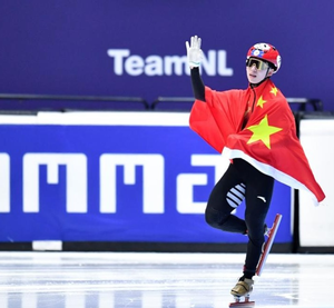 China's Lin Xiaojun bags 500m gold at short track speed skating worlds | China's Lin Xiaojun bags 500m gold at short track speed skating worlds China's Lin Xiaojun bags 500m gold at short track speed skating worlds | China's Lin Xiaojun bags 500m gold at short track speed skating worlds