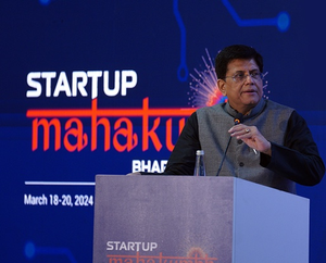 1,000 startups, 5,000 budding entrepreneurs at 3-day 'Startup Mahakumbh' | 1,000 startups, 5,000 budding entrepreneurs at 3-day 'Startup Mahakumbh'