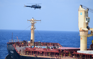 Navy’s 40 hrs operation led to surrender of 35 pirates, rescue of 17 crew members | Navy’s 40 hrs operation led to surrender of 35 pirates, rescue of 17 crew members
