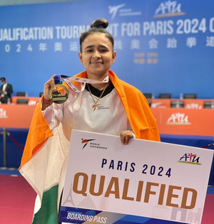 Aruna Tanwar wins gold in women's 47kg in Asian Para-taekwondo qualifiers, books tickets for Paris 2024 | Aruna Tanwar wins gold in women's 47kg in Asian Para-taekwondo qualifiers, books tickets for Paris 2024 Aruna Tanwar wins gold in women's 47kg in Asian Para-taekwondo qualifiers, books tickets for Paris 2024 | Aruna Tanwar wins gold in women's 47kg in Asian Para-taekwondo qualifiers, books tickets for Paris 2024