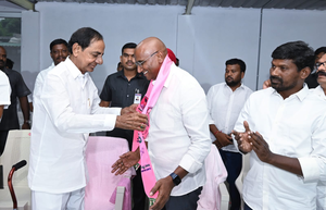 KCR to appoint Praveen Kumar as BRS general secretary | KCR to appoint Praveen Kumar as BRS general secretary KCR to appoint Praveen Kumar as BRS general secretary | KCR to appoint Praveen Kumar as BRS general secretary