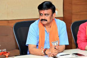 'Desperate' Cong defaming democracy fearing poll defeat: Gujarat BJP | 'Desperate' Cong defaming democracy fearing poll defeat: Gujarat BJP 'Desperate' Cong defaming democracy fearing poll defeat: Gujarat BJP | 'Desperate' Cong defaming democracy fearing poll defeat: Gujarat BJP