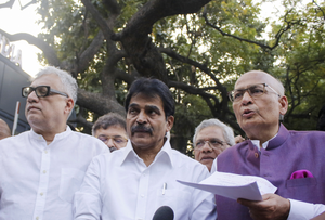 'Centre misusing agencies to suppress opponents', Oppn parties tell EC | 'Centre misusing agencies to suppress opponents', Oppn parties tell EC 'Centre misusing agencies to suppress opponents', Oppn parties tell EC | 'Centre misusing agencies to suppress opponents', Oppn parties tell EC