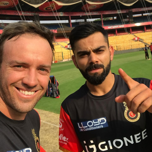 IPL 2024: 'Good luck my biscuit', De Villiers wishes Kohli ahead of tournament opener | IPL 2024: 'Good luck my biscuit', De Villiers wishes Kohli ahead of tournament opener IPL 2024: 'Good luck my biscuit', De Villiers wishes Kohli ahead of tournament opener | IPL 2024: 'Good luck my biscuit', De Villiers wishes Kohli ahead of tournament opener