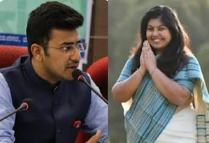BJP's Tejasvi Surya readies for repeat win in Bengaluru South, Cong hopes on Sowmya Reddy's challenge | BJP's Tejasvi Surya readies for repeat win in Bengaluru South, Cong hopes on Sowmya Reddy's challenge