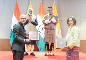 Several MoUs exchanged as PM Modi meets Bhutan Premier | Several MoUs exchanged as PM Modi meets Bhutan Premier Several MoUs exchanged as PM Modi meets Bhutan Premier | Several MoUs exchanged as PM Modi meets Bhutan Premier