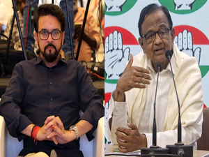 'He was pessimistic': Anurag Thakur slams P. Chidambaram, hails India's digital economy | 'He was pessimistic': Anurag Thakur slams P. Chidambaram, hails India's digital economy 'He was pessimistic': Anurag Thakur slams P. Chidambaram, hails India's digital economy | 'He was pessimistic': Anurag Thakur slams P. Chidambaram, hails India's digital economy