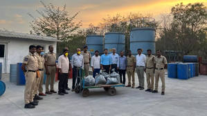 Illegal drug making unit busted in Telangana, drugs valued at Rs 9 crore seized | Illegal drug making unit busted in Telangana, drugs valued at Rs 9 crore seized