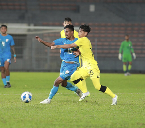 Football: India U23 fall short 1-2 to Malaysia in friendly | Football: India U23 fall short 1-2 to Malaysia in friendly Football: India U23 fall short 1-2 to Malaysia in friendly | Football: India U23 fall short 1-2 to Malaysia in friendly