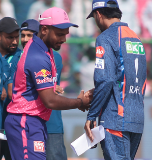 IPL 2024: Rajasthan Royals win toss, opt to bat first against Lucknow Super Giants | IPL 2024: Rajasthan Royals win toss, opt to bat first against Lucknow Super Giants