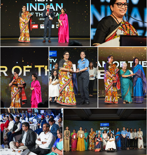 Women power shines at NDTV's 'Indian of the Year' Award | Women power shines at NDTV's 'Indian of the Year' Award Women power shines at NDTV's 'Indian of the Year' Award | Women power shines at NDTV's 'Indian of the Year' Award