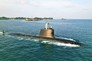 Indian Navy's First-Ever Visit by Kalvari-Class Submarine to Campbell Bay Port ( See Tweet) | Indian Navy's First-Ever Visit by Kalvari-Class Submarine to Campbell Bay Port ( See Tweet)