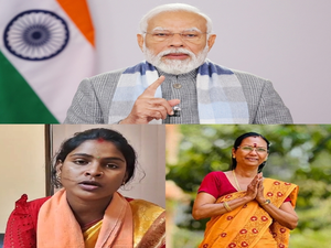 LS polls: PM Modi motivates female candidates while Cong gets panned for insulting 'women power' | LS polls: PM Modi motivates female candidates while Cong gets panned for insulting 'women power'