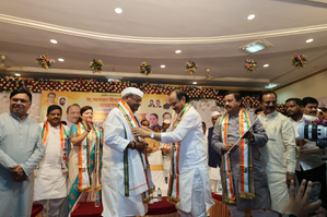 Ajit Pawar welcomes former MP Shivajirao Adhalrao into NCP, announces his candidature from Shirur | Ajit Pawar welcomes former MP Shivajirao Adhalrao into NCP, announces his candidature from Shirur Ajit Pawar welcomes former MP Shivajirao Adhalrao into NCP, announces his candidature from Shirur | Ajit Pawar welcomes former MP Shivajirao Adhalrao into NCP, announces his candidature from Shirur