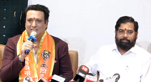 Govinda joins Shiv Sena in CM Shinde's presence; may be fielded from Mumbai North West | Govinda joins Shiv Sena in CM Shinde's presence; may be fielded from Mumbai North West