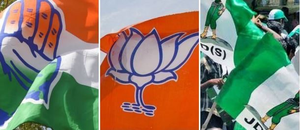NDA leading in K’taka as INDIA battles its way amid sex tapes row | NDA leading in K’taka as INDIA battles its way amid sex tapes row