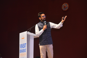 Viksit Bharat Ambassador meet-up: India is world's 3rd largest start-up ecosystem today, says I&B Minister Anurag Thakur | Viksit Bharat Ambassador meet-up: India is world's 3rd largest start-up ecosystem today, says I&B Minister Anurag Thakur Viksit Bharat Ambassador meet-up: India is world's 3rd largest start-up ecosystem today, says I&B Minister Anurag Thakur | Viksit Bharat Ambassador meet-up: India is world's 3rd largest start-up ecosystem today, says I&B Minister Anurag Thakur
