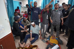 4 killed, 17 wounded in Israeli bombing on hospital in Gaza | 4 killed, 17 wounded in Israeli bombing on hospital in Gaza