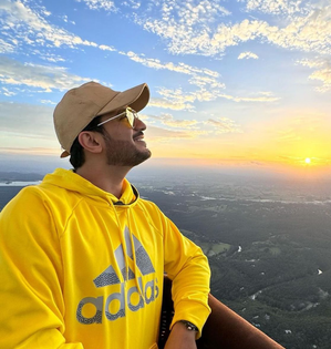 Arjun Bijlani holds from hot air balloon atop Melbourne: 'Don't think everything below is small' | Arjun Bijlani holds from hot air balloon atop Melbourne: 'Don't think everything below is small'