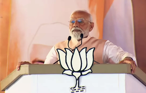PM Modi to hit the campaign trail in Saharanpur, Pushkar, Ghaziabad; Cong's 'mega' rallies in Jaipur, Hyderabad | PM Modi to hit the campaign trail in Saharanpur, Pushkar, Ghaziabad; Cong's 'mega' rallies in Jaipur, Hyderabad