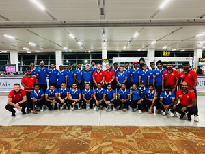 Indian men's hockey team leaves for Australia for 5-match Test series | Indian men's hockey team leaves for Australia for 5-match Test series Indian men's hockey team leaves for Australia for 5-match Test series | Indian men's hockey team leaves for Australia for 5-match Test series