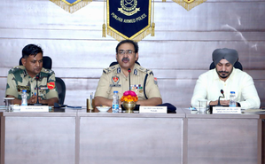 Punjab Police, BSF to ensure crime-free polls, break drugs supply chain | Punjab Police, BSF to ensure crime-free polls, break drugs supply chain Punjab Police, BSF to ensure crime-free polls, break drugs supply chain | Punjab Police, BSF to ensure crime-free polls, break drugs supply chain