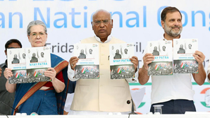 2024 LS polls: Rahul Gandhi held over 100 rallies & public interaction programmes; Kharge gave 50 interviews | 2024 LS polls: Rahul Gandhi held over 100 rallies & public interaction programmes; Kharge gave 50 interviews 2024 LS polls: Rahul Gandhi held over 100 rallies & public interaction programmes; Kharge gave 50 interviews | 2024 LS polls: Rahul Gandhi held over 100 rallies & public interaction programmes; Kharge gave 50 interviews
