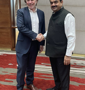 Australian envoy to India discusses future collaborations with Gautam Adani | Australian envoy to India discusses future collaborations with Gautam Adani Australian envoy to India discusses future collaborations with Gautam Adani | Australian envoy to India discusses future collaborations with Gautam Adani
