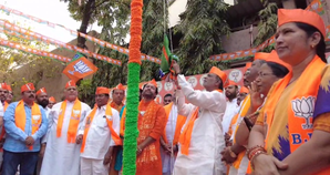 DoNER Minister G Kishan Reddy confident of BJP winning 10 LS seats in Telangana | DoNER Minister G Kishan Reddy confident of BJP winning 10 LS seats in Telangana