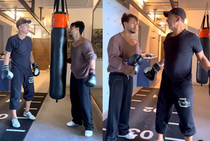 Here's why Tiger punches Akshay for buying him a new phone | Here's why Tiger punches Akshay for buying him a new phone Here's why Tiger punches Akshay for buying him a new phone | Here's why Tiger punches Akshay for buying him a new phone