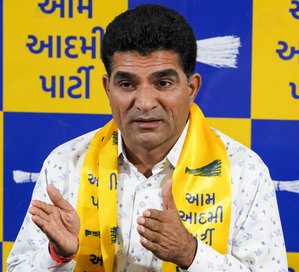 Gujarat: AAP's Isudan Gadhvi to lead symbolic fast to protest CM Kejriwal's arrest | Gujarat: AAP's Isudan Gadhvi to lead symbolic fast to protest CM Kejriwal's arrest