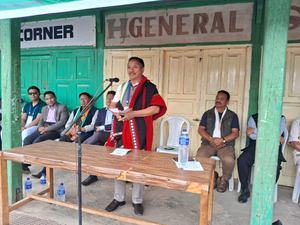 Congress candidate leading over ruling NDPP nominee in Nagaland | Congress candidate leading over ruling NDPP nominee in Nagaland Congress candidate leading over ruling NDPP nominee in Nagaland | Congress candidate leading over ruling NDPP nominee in Nagaland