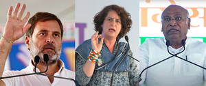 Congress leaders Kharge, Rahul, Priyanka extend Navrati, Gudi Padwa greetings | Congress leaders Kharge, Rahul, Priyanka extend Navrati, Gudi Padwa greetings Congress leaders Kharge, Rahul, Priyanka extend Navrati, Gudi Padwa greetings | Congress leaders Kharge, Rahul, Priyanka extend Navrati, Gudi Padwa greetings