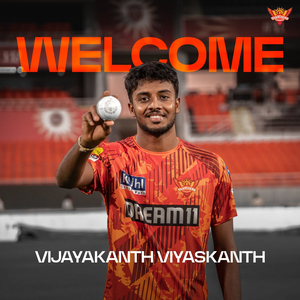IPL 2024: Sunrisers Hyderabad sign Vijayakanth Viyaskanth to replace injured Wanindu Hasaranga | IPL 2024: Sunrisers Hyderabad sign Vijayakanth Viyaskanth to replace injured Wanindu Hasaranga IPL 2024: Sunrisers Hyderabad sign Vijayakanth Viyaskanth to replace injured Wanindu Hasaranga | IPL 2024: Sunrisers Hyderabad sign Vijayakanth Viyaskanth to replace injured Wanindu Hasaranga