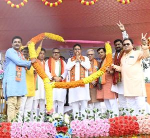 Massive crowd in rallies confirms victory of two BJP candidates in Tripura's LS seats: Manik Saha | Massive crowd in rallies confirms victory of two BJP candidates in Tripura's LS seats: Manik Saha