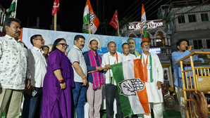 Ex-BJP MLA in Tripura joins Congress | Ex-BJP MLA in Tripura joins Congress Ex-BJP MLA in Tripura joins Congress | Ex-BJP MLA in Tripura joins Congress