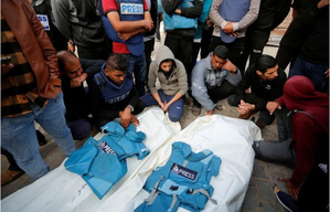 3 journalists injured in Israeli shelling in Gaza Strip | 3 journalists injured in Israeli shelling in Gaza Strip