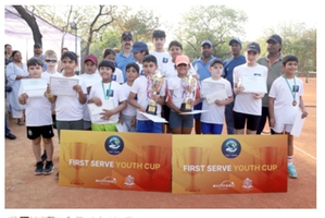 First Serve NGO partnered with The Claridges and Maxtennis Academy to empower young tennis players | First Serve NGO partnered with The Claridges and Maxtennis Academy to empower young tennis players