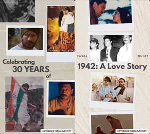 Jackie Shroff celebrates 30 years of Vidhu Vinod Chopra classic ‘1942: A Love Story’ | Jackie Shroff celebrates 30 years of Vidhu Vinod Chopra classic ‘1942: A Love Story’
