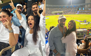 Neha Dhupia shares her own ‘highlights’ from CSK-MI match with Kareena, John and Angad | Neha Dhupia shares her own ‘highlights’ from CSK-MI match with Kareena, John and Angad