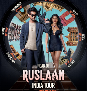Roar Of Ruslaan India Tour starts on April 17, team to visit 7 cities in 7 days | Roar Of Ruslaan India Tour starts on April 17, team to visit 7 cities in 7 days
