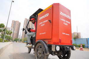 Zomato introduces 'large order fleet' for gatherings of up to 50 people | Zomato introduces 'large order fleet' for gatherings of up to 50 people