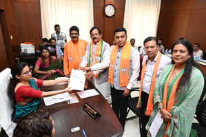 Goa: Shripad Naik files nomination for LS polls | Goa: Shripad Naik files nomination for LS polls Goa: Shripad Naik files nomination for LS polls | Goa: Shripad Naik files nomination for LS polls