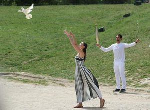 IOC calls for Olympic Truce as Flame lit in Ancient Olympia for Paris 2024 | IOC calls for Olympic Truce as Flame lit in Ancient Olympia for Paris 2024