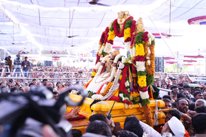 Religious fervour marks celestial wedding at Telangana's Bhadrachalam temple | Religious fervour marks celestial wedding at Telangana's Bhadrachalam temple