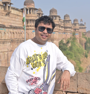 Yogesh Tripathi explores Gwalior Fort: 'Spellbound by grandeur, ambience' | Yogesh Tripathi explores Gwalior Fort: 'Spellbound by grandeur, ambience'