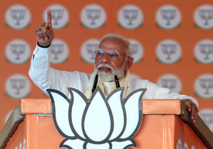 LS polls: PM Modi to campaign in Maharashtra, Karnataka today | LS polls: PM Modi to campaign in Maharashtra, Karnataka today