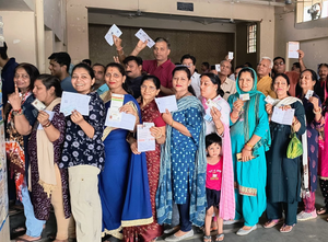 Rajasthan's 12 LS seats register 10.67 pc voting in first two hrs | Rajasthan's 12 LS seats register 10.67 pc voting in first two hrs