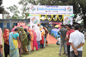 Amid violence, Bengal's Cooch Behar records 33.63 pc polling in 1st four hours | Amid violence, Bengal's Cooch Behar records 33.63 pc polling in 1st four hours